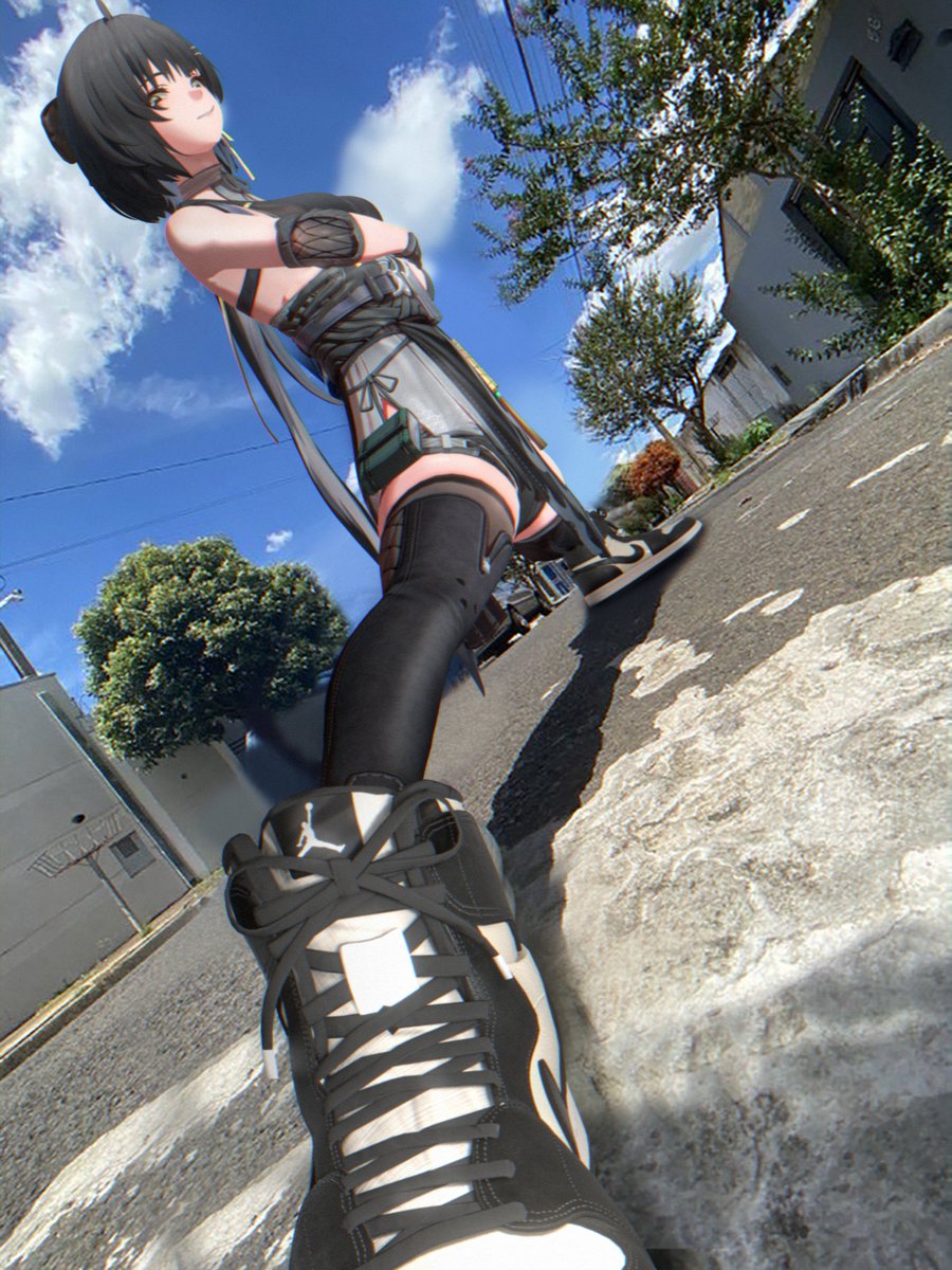 do_iuno_augusta's tweet photo. Rover with her Jordans https://t.co/cc2GP9eUIT