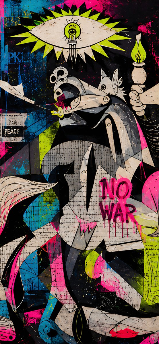 PelpaKarnaval's tweet photo. Original Graphism with #IA

#Guernica 

#PKOne #Graphism #Design #Picasso 

https://t.co/2wkIxyrr9V https://t.co/BFxRWIRigw