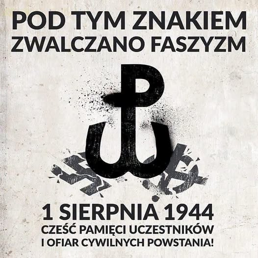 RazemNews's tweet photo. 🗞️Pamiętamy o bohaterskich powstańcach i cywilnych ofiarach, którzy pod znakiem Polski Walczącej stawili czoła faszystom. https://t.co/UER8VtVvmO