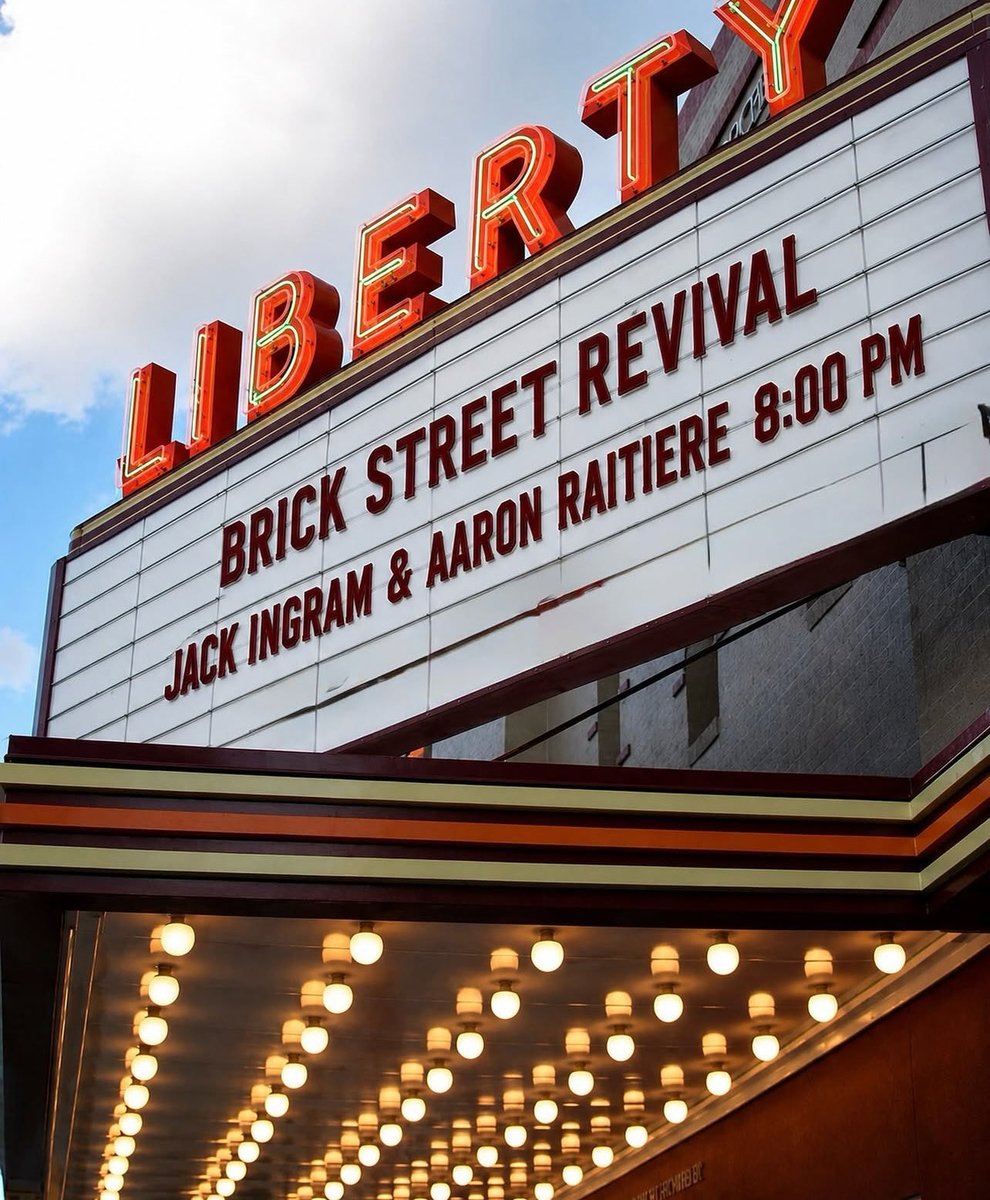 JackIngram's tweet photo. See y’all tonight in Tyler, TX at Liberty Hall for Brick Street Revival! https://t.co/jFLfQAyvWO