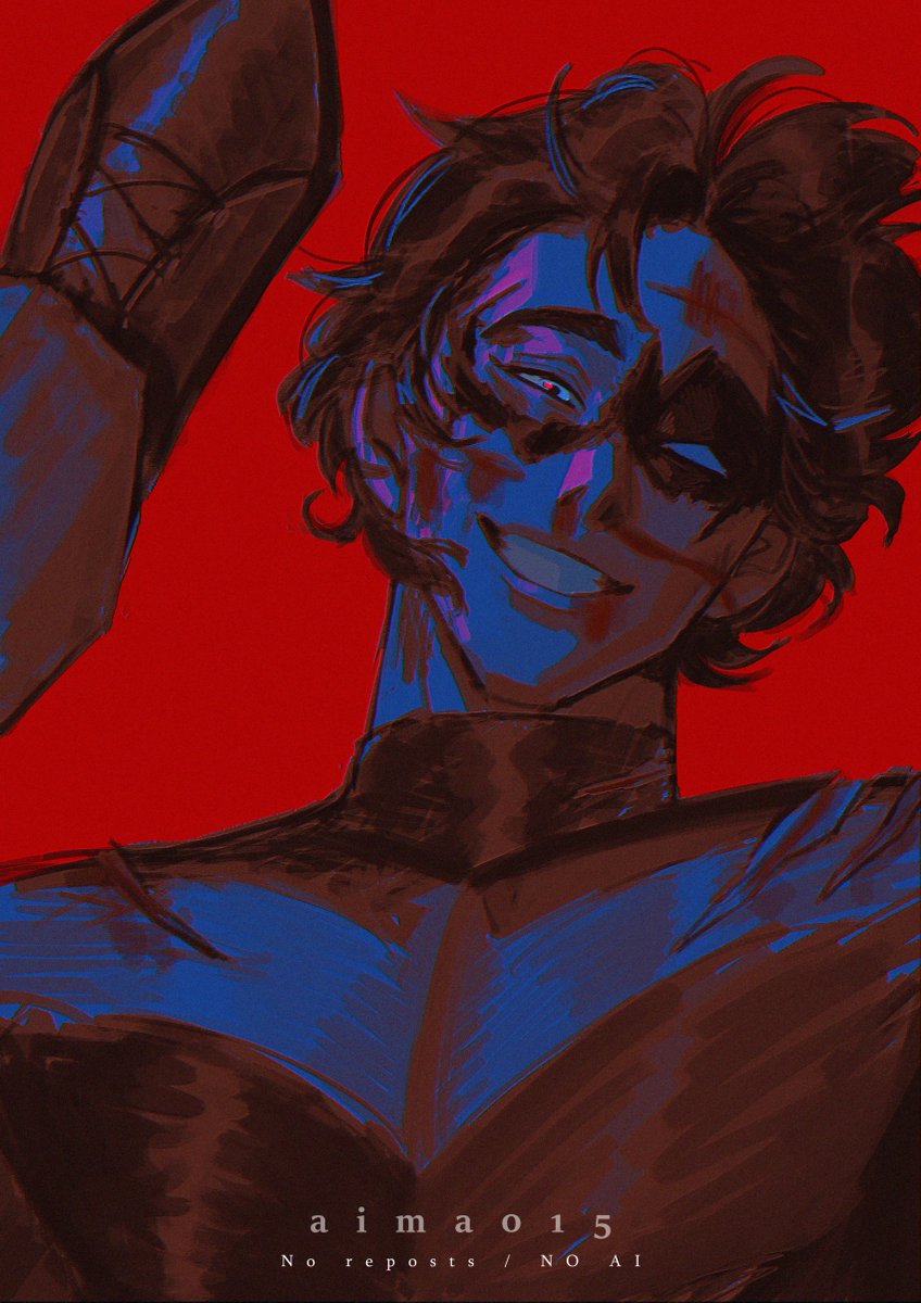 aima015's tweet photo. The Guardian of Blüdhaven #nightwing #dickgrayson https://t.co/XoSyOGZwGL