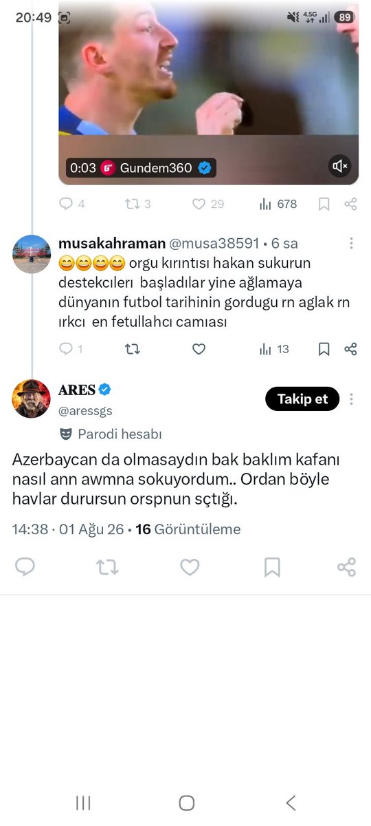 musa38591's tweet photo. @Eltun_Yedek Su klavye erekwgıne soyleyın de engelimi kaldırsın korkak oglan cocugu 😄😄😄 https://t.co/6qKcDUVupc