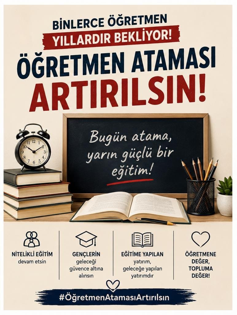 CaparOrhan's tweet photo. #ÖğretmenAtamasıArttırılsın @edipuzen @Yusuf__Tekin @tcbestepe @tcmeb https://t.co/aLjAcYzcdY