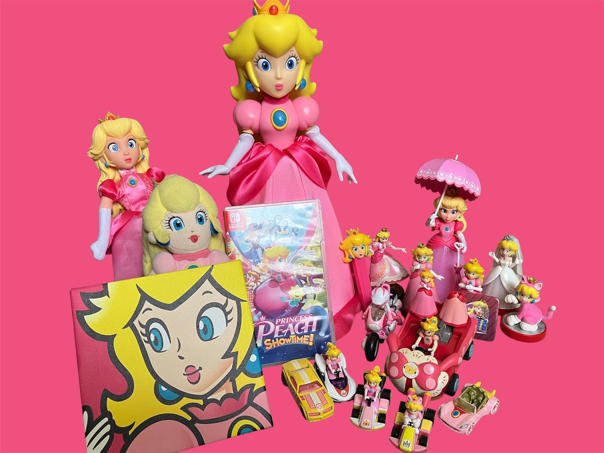 kazma_kaneko's tweet photo. Happy National Princess Peach Month!! #princesspeach #princesspeachtoadstool #nintendo https://t.co/nnuyWbPHnB