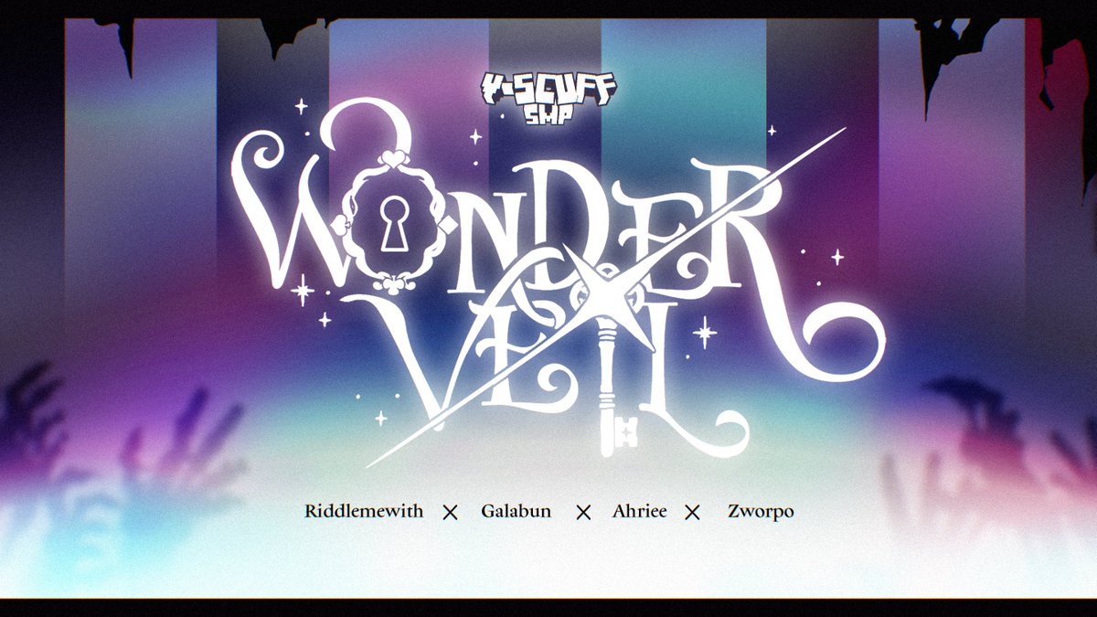 Ahriee__'s tweet photo. 🪞 Wonderveil has officially checked in VScuff SMP! 🗝️

The keys have been prepared.
All that’s left are our guests.

I have been granted the honor of being teamed with the lovely @riddlemewith, @galabunthebun, and @zworpoo in VScuff Season 2 SMP

August 2, 2026
#VScuff https://t.co/8jWDL7tZEZ
