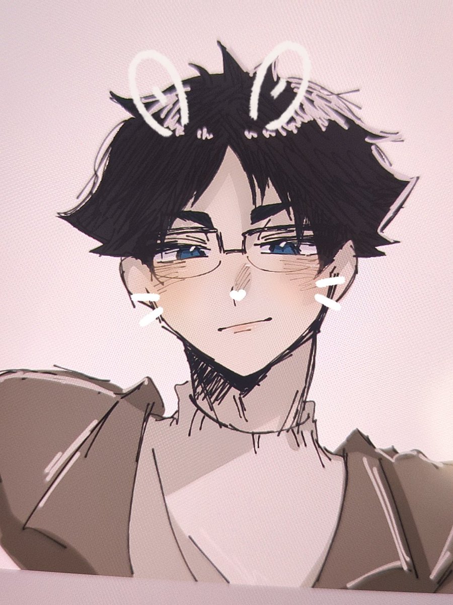 enokitarou0510's tweet photo. 自分の絵に加工つけんの���り楽しいよ。かわいいし https://t.co/Rp3x0XzEXR