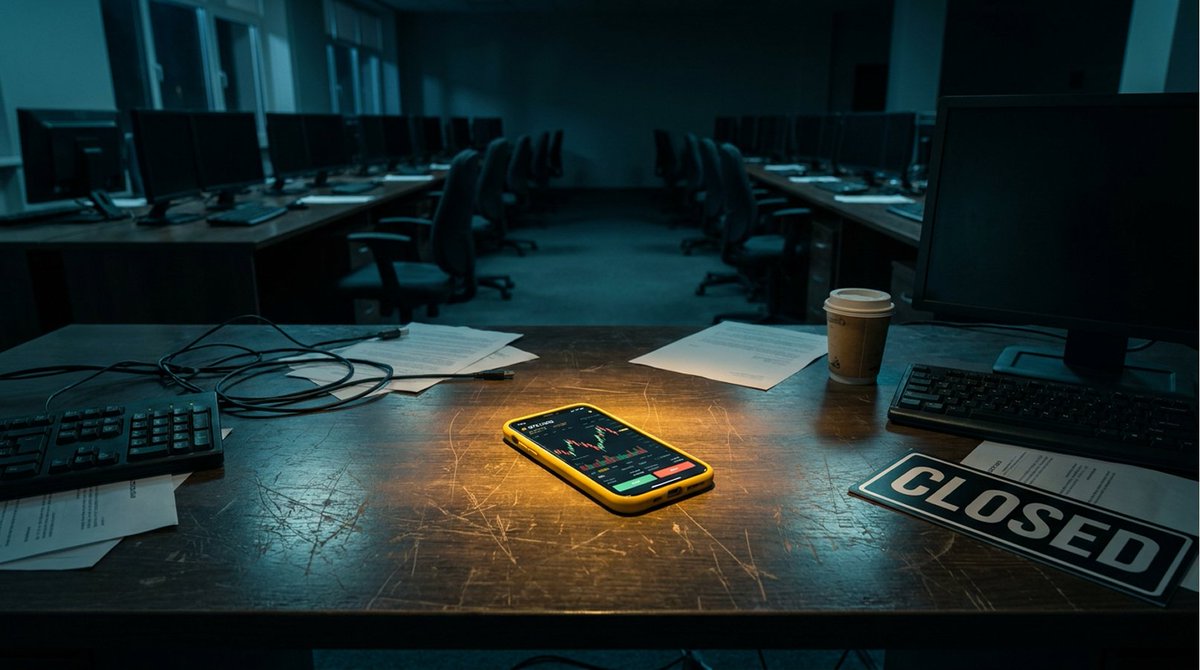binance's tweet photo. Closed for the weekend?

Not on your Binance app. bStocks are available 24/7 and 1:1 backed. https://t.co/aADEZZ1gie