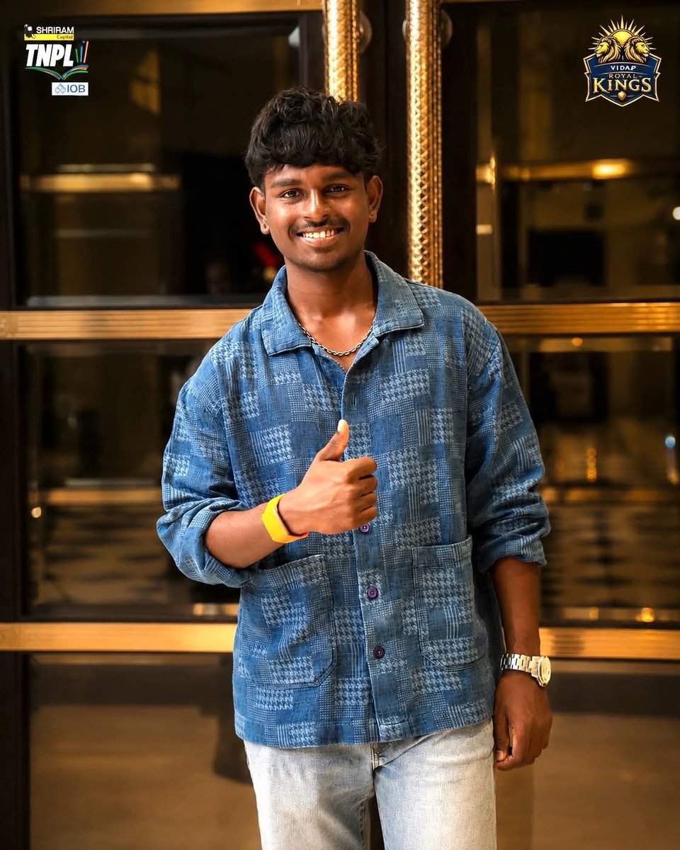 KovaiKings's tweet photo. One by one, the Kings stepped in.
Together, they owned the moment 👑🔥

#TNPL #VidaKovaiKings #LetsRoarTogether #TNPL10 #jerseylaunch https://t.co/r2wLrQtgtO