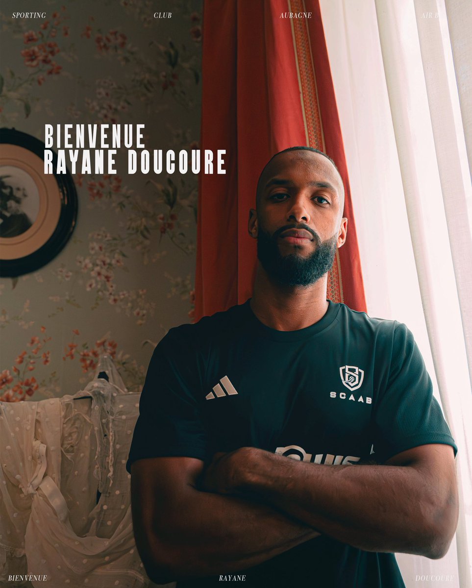 Bewww_Foot's tweet photo. 🚨OFFICIEL !
Le défenseur central 🇫🇷 Rayane Doucouré (25 ans), en fin de contrat, au Red Star, s’engage au SC Aubagne - Air-Bel jusqu’au 30 juin 2027. ✍️💙🖤
(@Scaabofficiel) #Mercato #RedStarFC #SCAAB