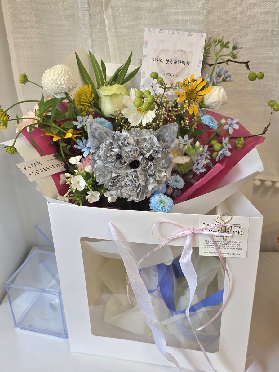 HOYAONLY328's tweet photo. 260801 호키 첫공이라
호원 배우 고양이꽃다발과🐱💐 
호원과 첫공 배우님들께 감사의 마음을 담아 
한 송이 꽃을 준비해 보았는데 예쁘게 인증까지 해주시니 선물을 받은 기분이네요🎁 
사실 키키 배우님들 모두 홀리 마음속 가족입니다 앞으로 공연도 잘 부탁드립니다 #키키의경계성인격장애다이어리 https://t.co/eGHYXaFAnt