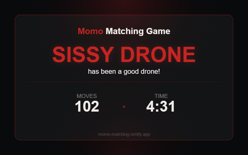 Benpatog's tweet photo. I love @GoddessMomoo's game 

It's the best 😵‍💫

My mind is reprogrammed 😵‍💫

I am a good drone 😵‍💫

I am a good wallet 😵‍💫 https://t.co/DzhrmSHNKt