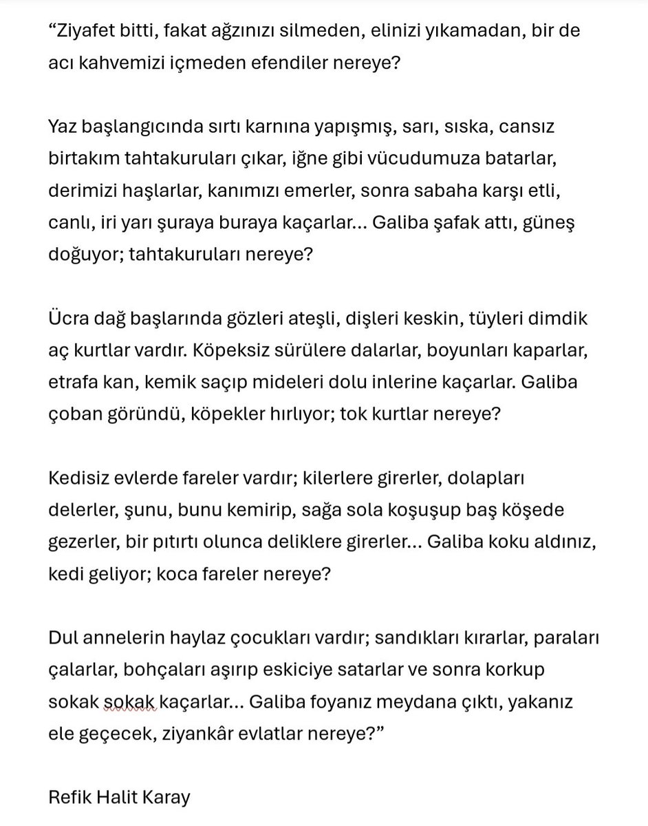 samicanokakin's tweet photo. DÜNÜN, BUGÜNÜN ve YARININ TAHTAKURULARI'na, TOK KURTLARI'na, KOCA FARELERİ'ne, ZİYANKÂR EVLATLARI'na... https://t.co/swFKcwdcT2