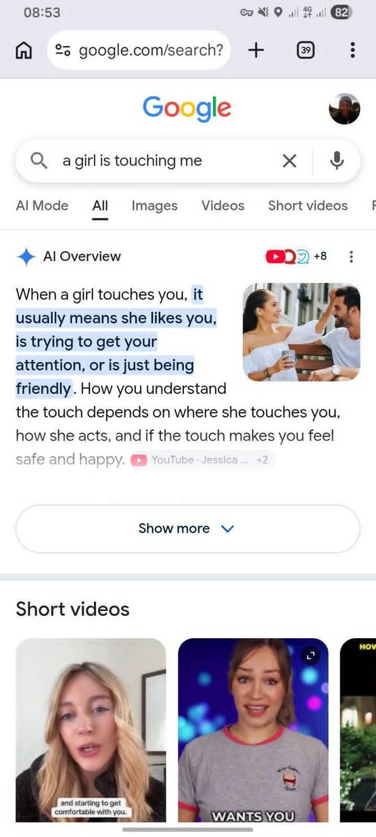July03h's tweet photo. Even Google supports woman 😂😂😂😂😂 i give up https://t.co/kkFsvQyRoS