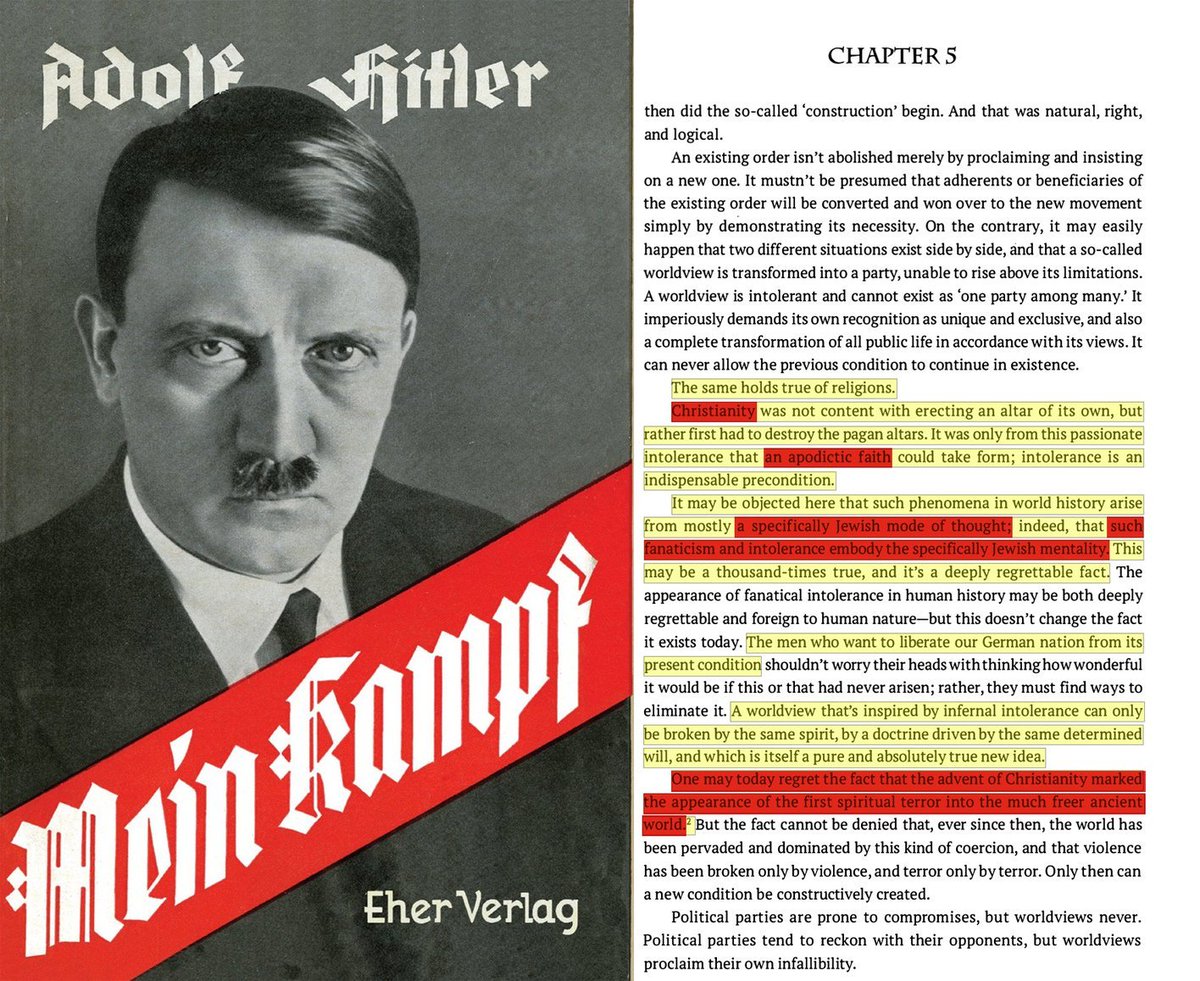 VasiliosCosmoth's tweet photo. @faustiansneeder Hitler didn't believe in Jewish Christianity so fuck yourself Faggot Commie https://t.co/QqV2jbs849