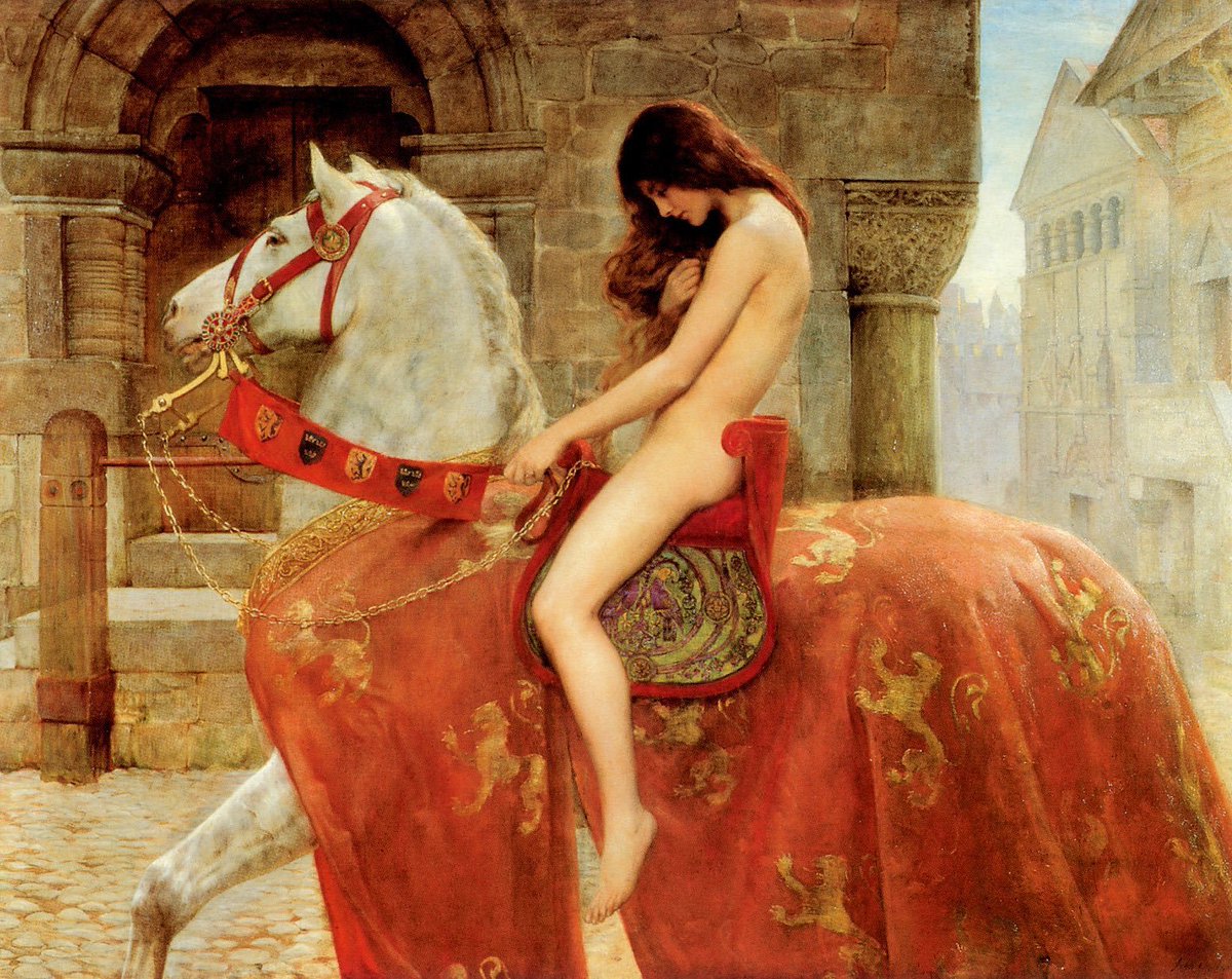 aelith4ever's tweet photo. Lady Godiva by John Collier (1897) https://t.co/EmcS4MGZlw