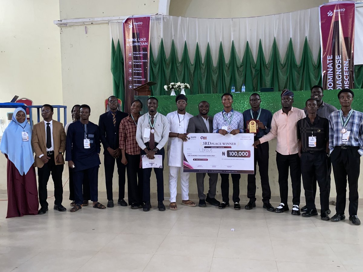 lautechofficial's tweet photo. MedIQ INTER-MSA
LAUMSA QUIZ CLUB
MAIDEN EDITION
Final Day
Link https://t.co/aLIesyf1a4
#NIMSA #LAUMSA
@lautechofficial @laumsaofficial @laumsa_quizclub @NiMSA_Nigeria https://t.co/Cke5CqZHdz