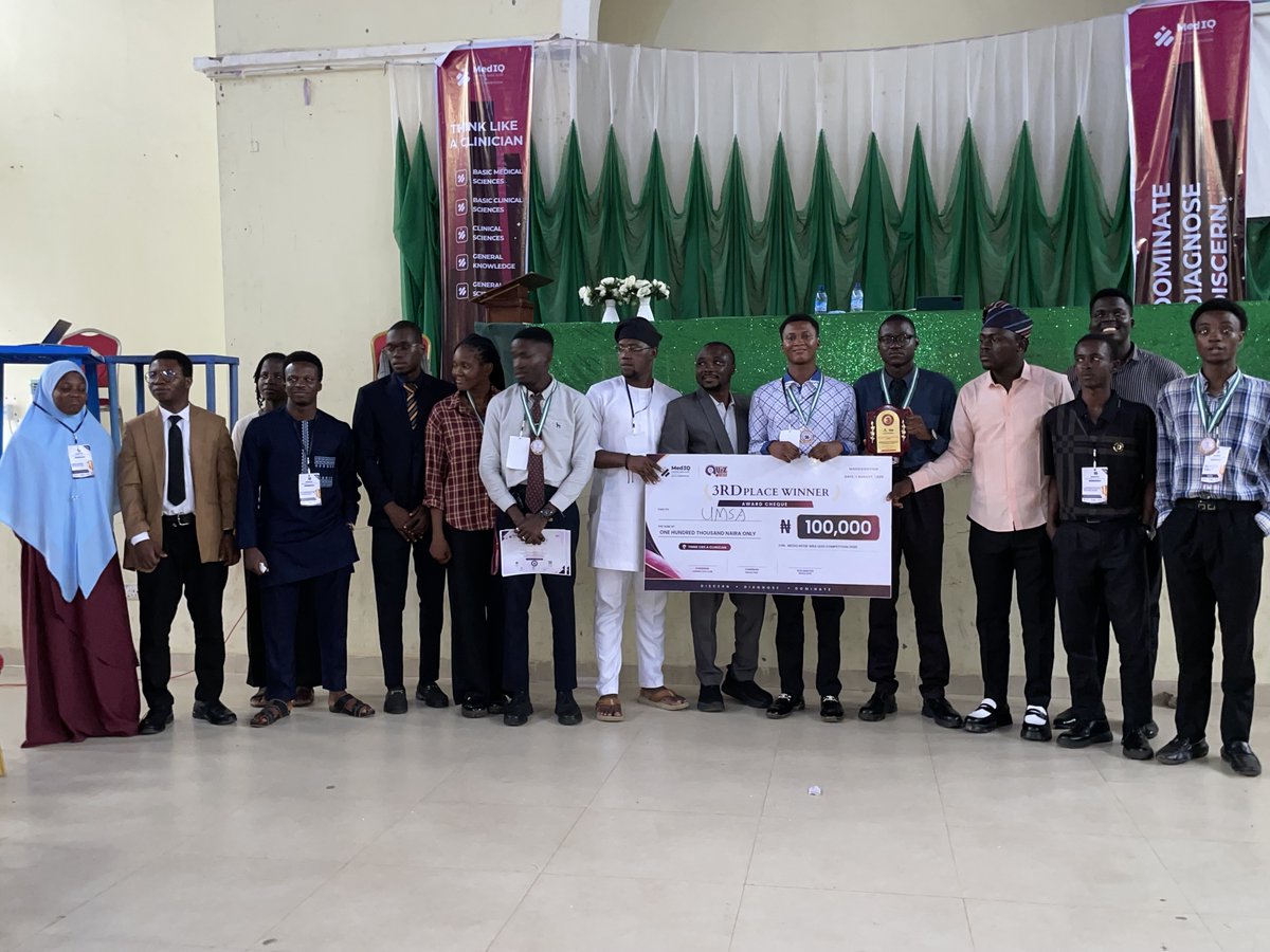 lautechofficial's tweet photo. MedIQ INTER-MSA
LAUMSA QUIZ CLUB
MAIDEN EDITION
Final Day
Link https://t.co/aLIesyf1a4
#NIMSA #LAUMSA
@lautechofficial @laumsaofficial @laumsa_quizclub @NiMSA_Nigeria https://t.co/Cke5CqZHdz