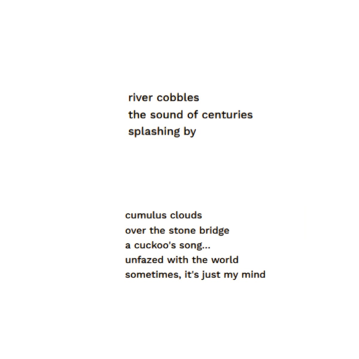 Effulgent_Zeal's tweet photo. Happy to have a haiku and a tanka in VSANA : Stone of the month - "patterns" July 2026

Thanks to Thomas Elias 🙏🏻

A very interesting and educational site, dedicated to international stone appreciation, suiseki and art ✨

#haiku 

https://t.co/phmyezBow5 https://t.co/ZwiHwT6TqR