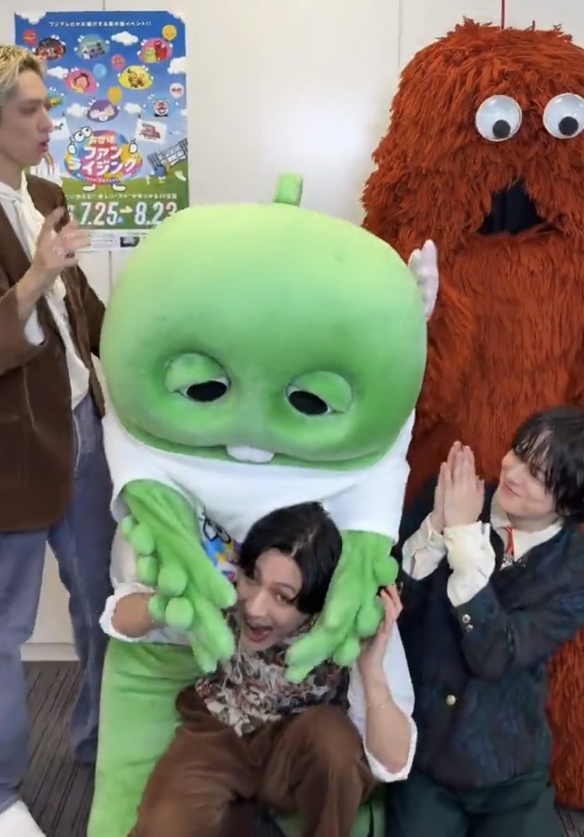 ham_chan0722's tweet photo. ガチャピンへ
そこ変わってくれてもいいよ https://t.co/xsEkVVuElz
