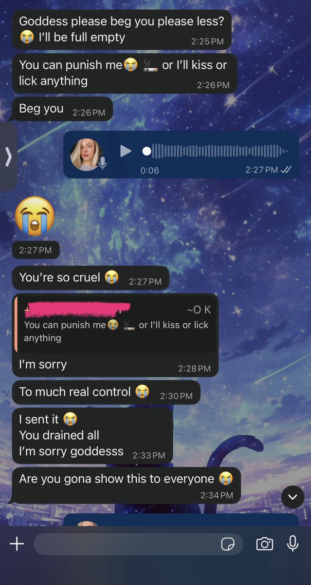 yourgoddessanna's tweet photo. I drained this loser completely, best day of his life 💸💸💸 I told him financial pain will be his favourite pain 😹 https://t.co/o6z5VgkkJA