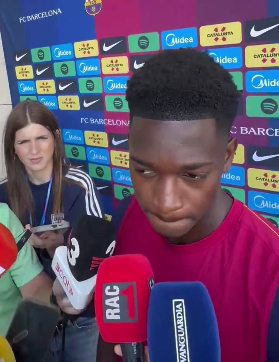 BarcaTimes's tweet photo. 🚨🎙️| Jesse: "My favourite player, I'd say Neymar. He's been my favourite player since I was very young and he's a player I look up to." #fcblive https://t.co/Y1QpcbewVi