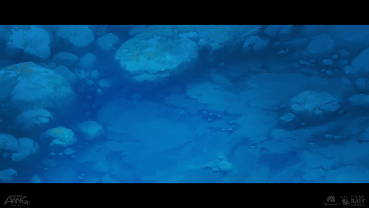 orenjikunArt's tweet photo. Had a lot of fun painting rock pools for Avatar! Thought they would make great portfolio pieces. But turns out… you can’t see any of it in the film!

Oh well, scene is still beautiful at least!😂

Wonderful layout drawings by: @pigeoncindy_ https://t.co/BWYpo4k4Zk