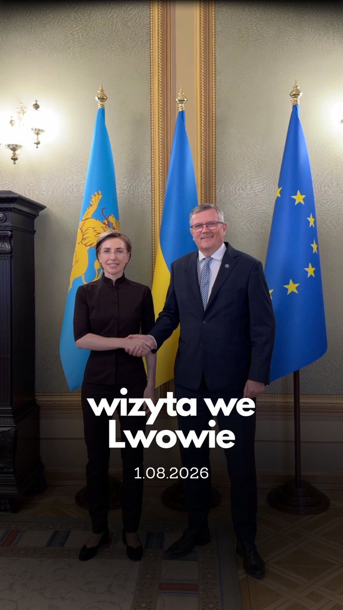 💬 Cały dzień ważnych rozmów we Lwowie. Na temat wizyty w Ukrainie 🇺🇦 opowiedział więcej wiceminister @MarcinBosacki ⤵️