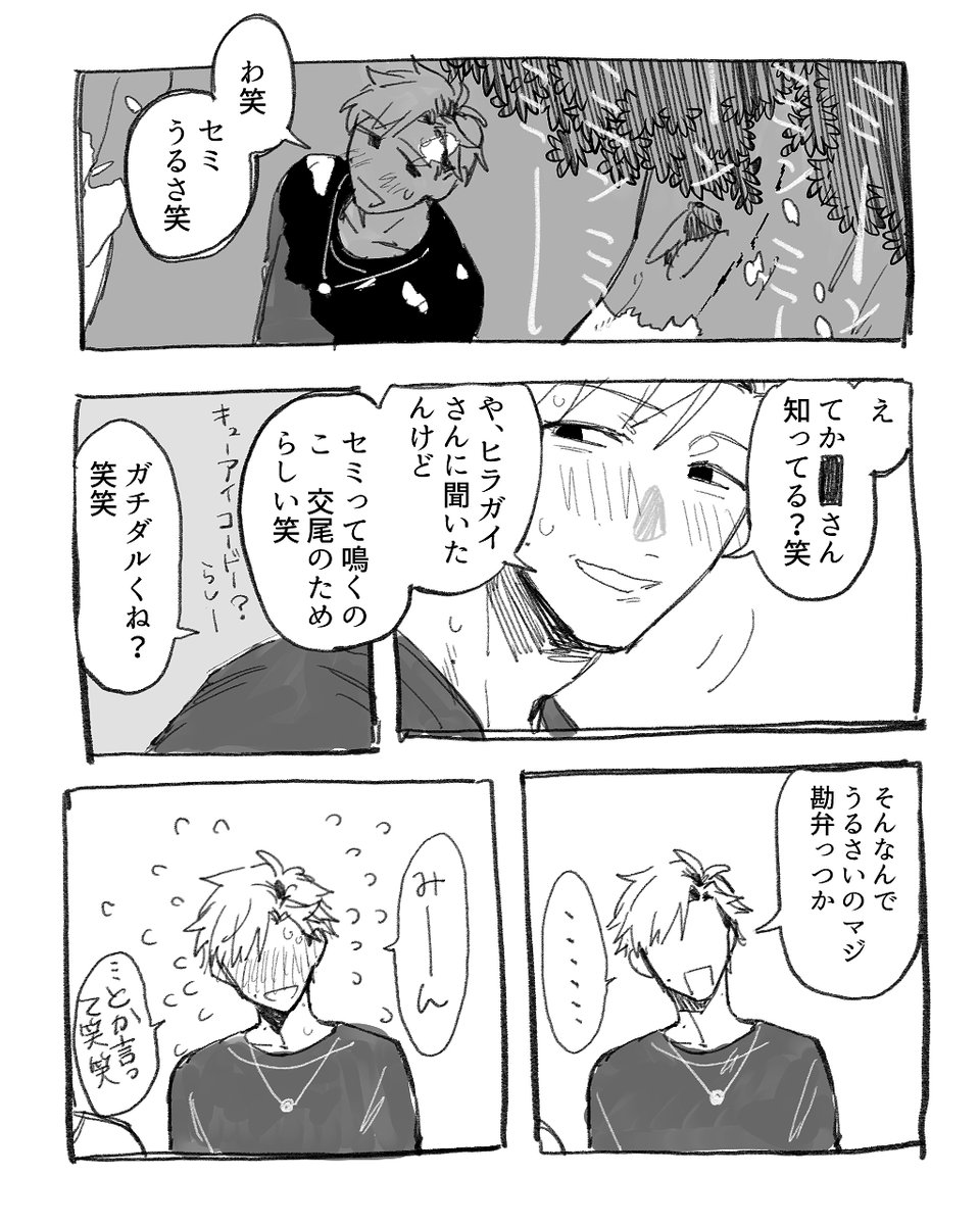 5sk_yume's tweet photo. セミ冷笑するのやめてね
#ドムドムチーチー https://t.co/4yvmJzl3jA