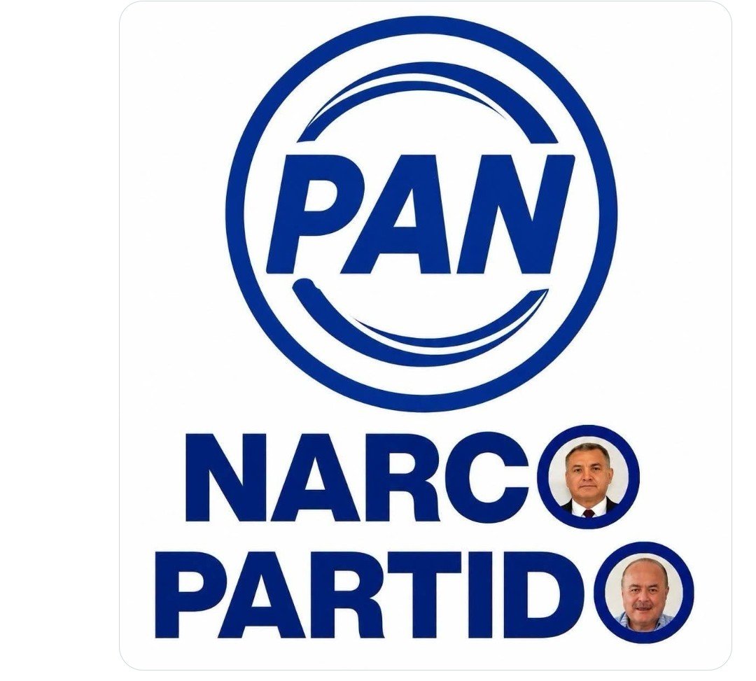 CermaPoncho's tweet photo. Hasta hoy legalmente con testimonios y personajes condenados en prisión el único 
#NarcoPartido en México es el PAN https://t.co/CmMhZOroYn