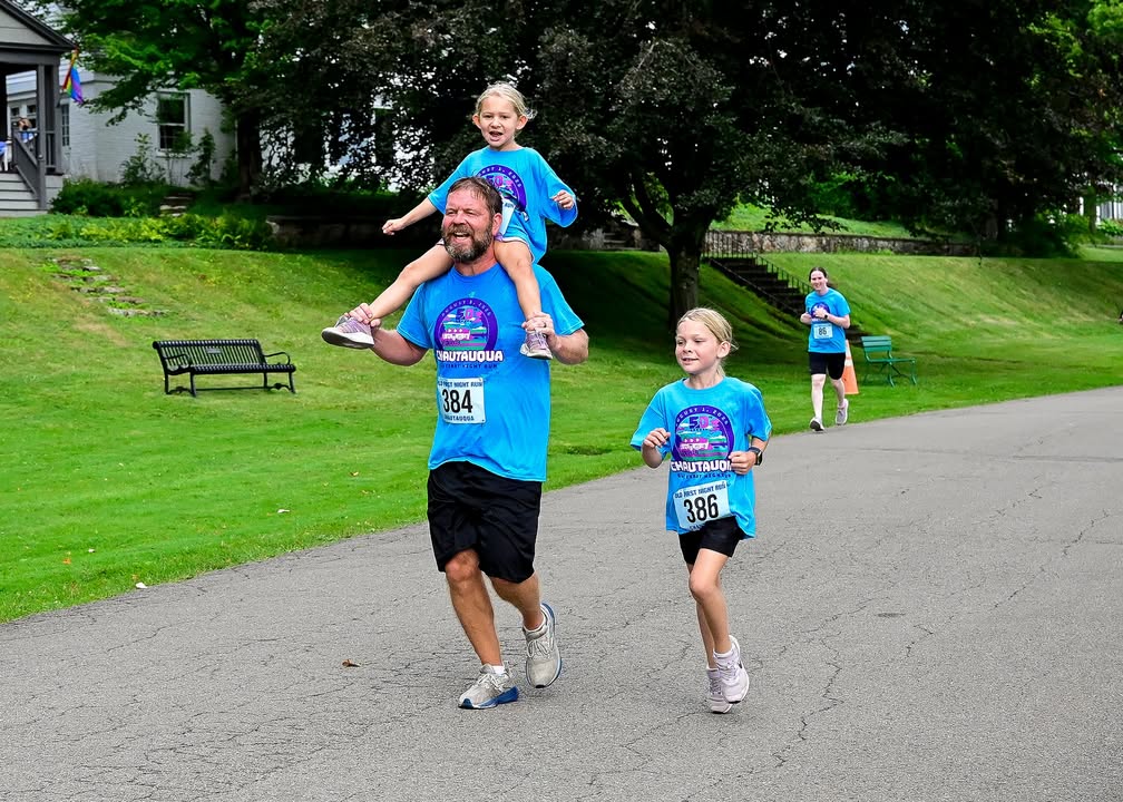 chq's tweet photo. Legs are tired. Spirits are high. Another Old First Night Race is officially in the books! 🏁🎉

A huge thank you to everyone who participated in our races - it was an incredible way to kick off week six!

More Week Six Events: https://t.co/LF6Kbo9yT4 https://t.co/3nThl1oswd