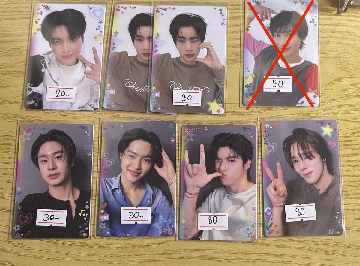 JunjaeM_02's tweet photo. พร้อมส่ง/wts💖🌟
การ์ดงาน festival 

[ราคาตามภาพ] 
📮ค่าส่ง40฿ (พื้นที่ห่างไกล/ท่องเที่ยว+30฿)

ทักแล้วห้ามยกเลิกทุกกรณี‼️
ไม่รับผ่อน/จอง/มัดจำ📌✨

สนใจdmมาได้เลยนะคะ🌟

#ตลาดนัดgmmtv https://t.co/aqKrqwhqKw