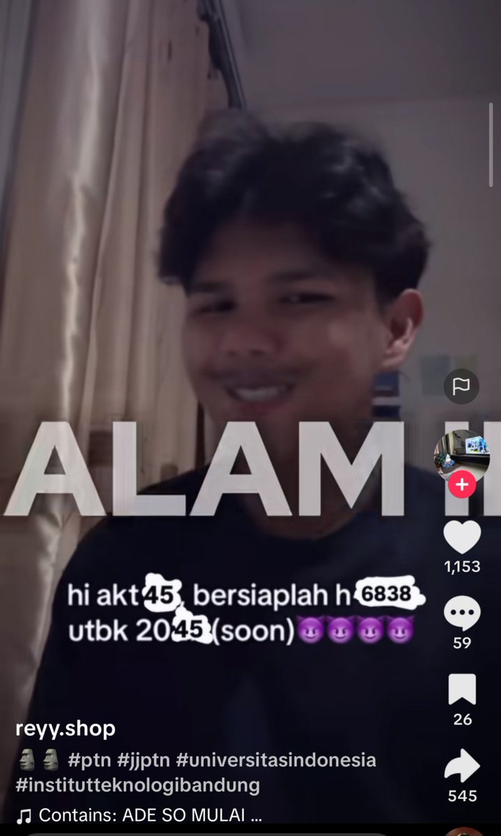 usagiugm's tweet photo. 2045 masih ada utbk? https://t.co/RM6kjpF6Gc