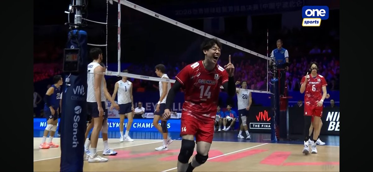 IamRatedKay's tweet photo. Crushies. Cutie din itong si Kai ha! 
YUKI x KAI na ako final na. 😍🇯🇵

GANBATTE KUDASAI JAPAN!!! 
Kaya nyo ang USA! Let’s goooooo! 

#teamJAPAN #teamISHIKAWA 
#FIVB #VNL2026 #VNL https://t.co/h1zwrAvokY