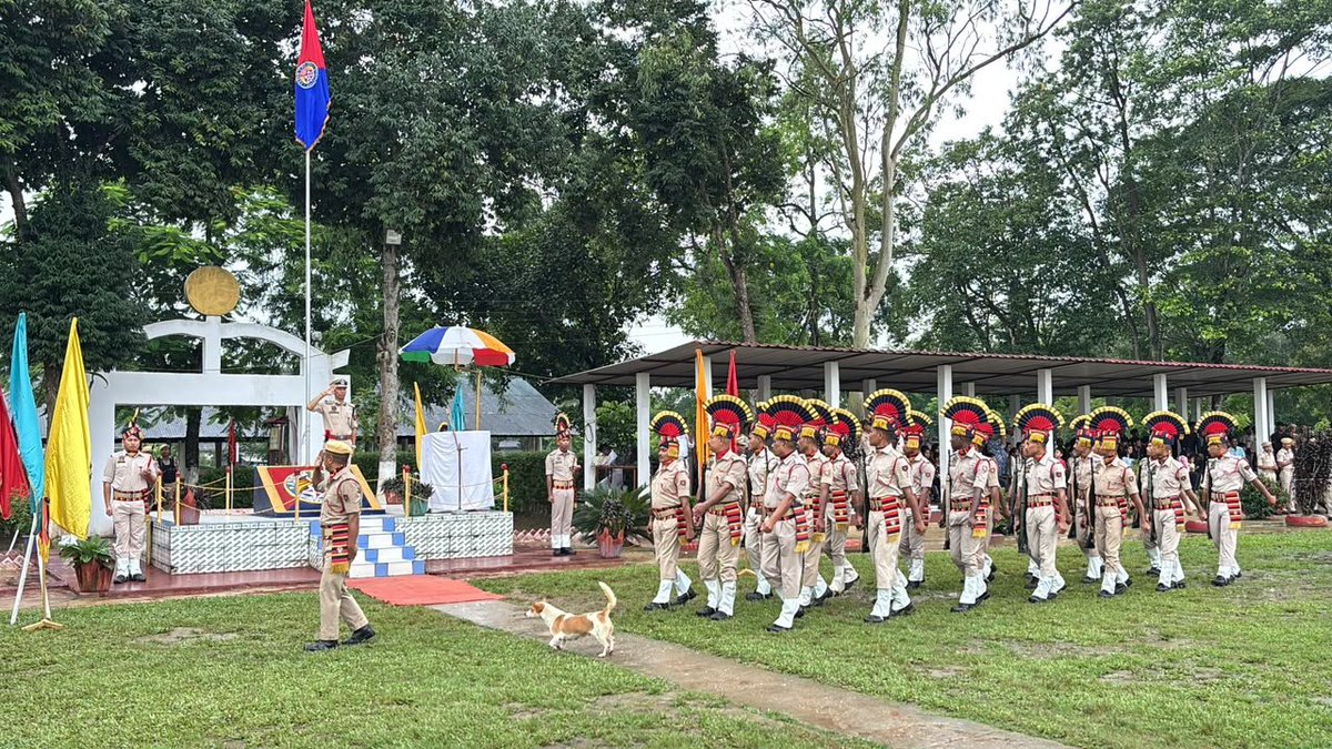 2ndapbn's tweet photo. The 74th Raising Day of 2nd Assam Police Battalion, Makum was celebrated today, commemorating the Battalion's legacy of dedication, discipline, courage, and service to the people of Assam.
@CMOfficeAssam
@assampolice
@DGPAssamPolice https://t.co/bBmH6ikBe7