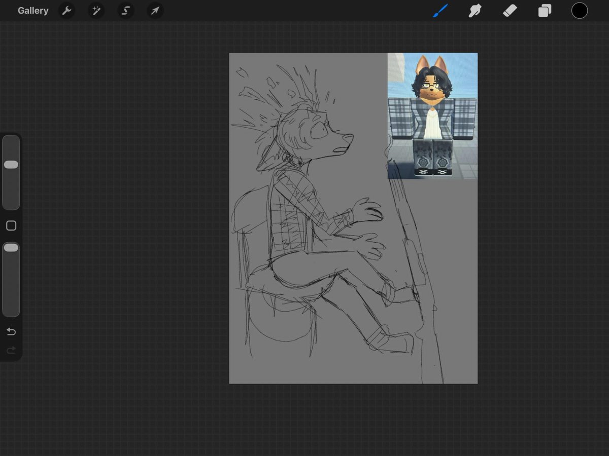 JonaxBrownFox's tweet photo. Work in progress by an artist that doesn't want to be tagged. :3 https://t.co/naOpXQKj47