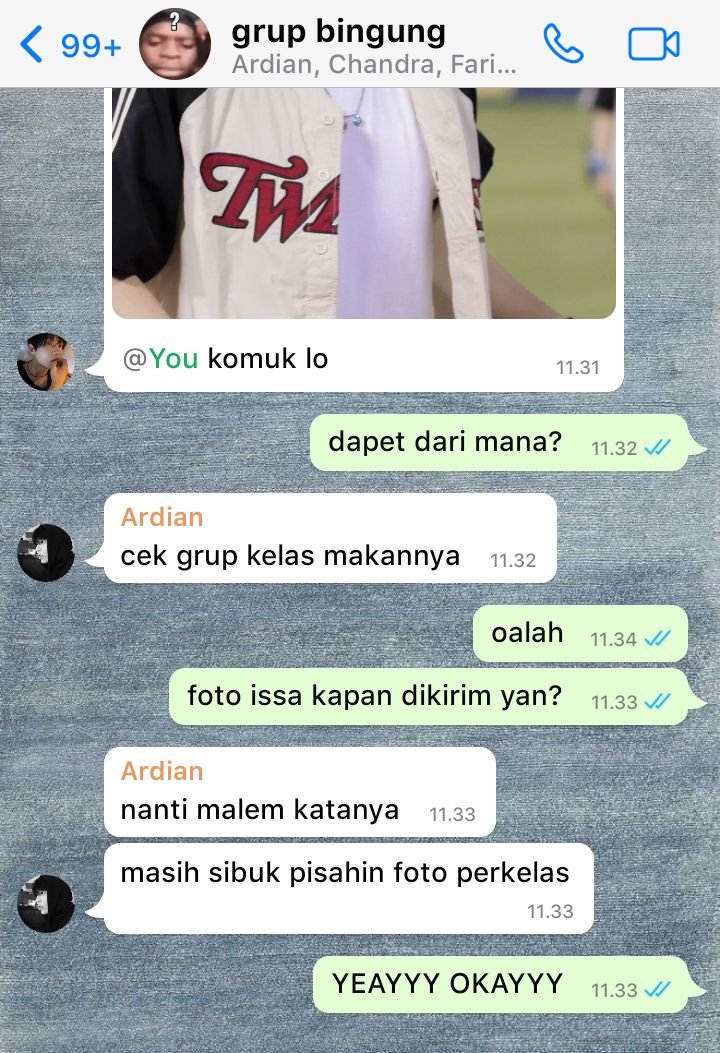 eikonomis's tweet photo. O17. kayak gak excited sama foto sendiri gitu https://t.co/Vx4pNojwB7