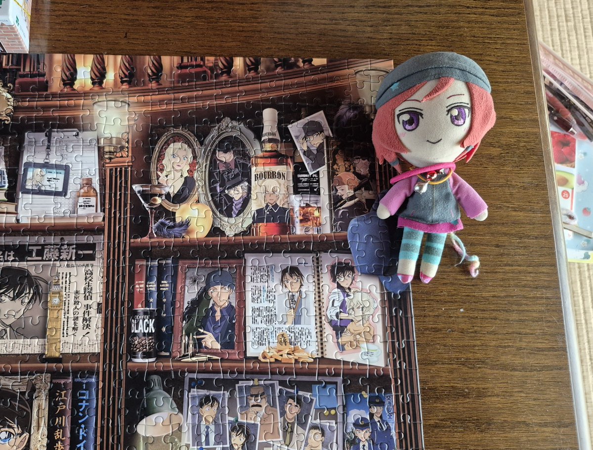 seiru_n's tweet photo. コナンのジグソーパズル
無事完成した！ https://t.co/09MqSBk8Ig