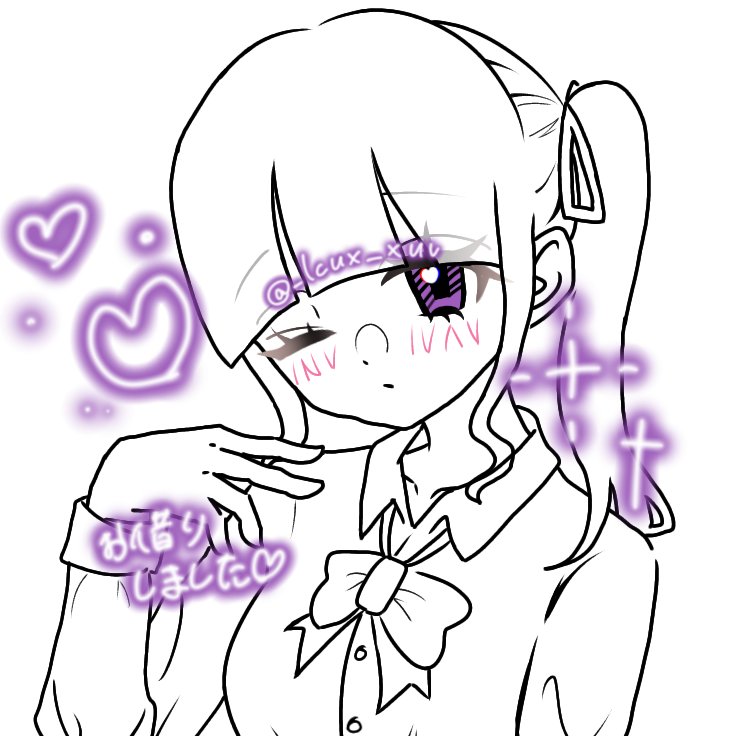 _lcux_xuv's tweet photo. 2組目コテ単でお借りしました𖹭.ᐟ
 #イラスト  #夢絵無償企画  #無償企画 https://t.co/OThvXcS8ER