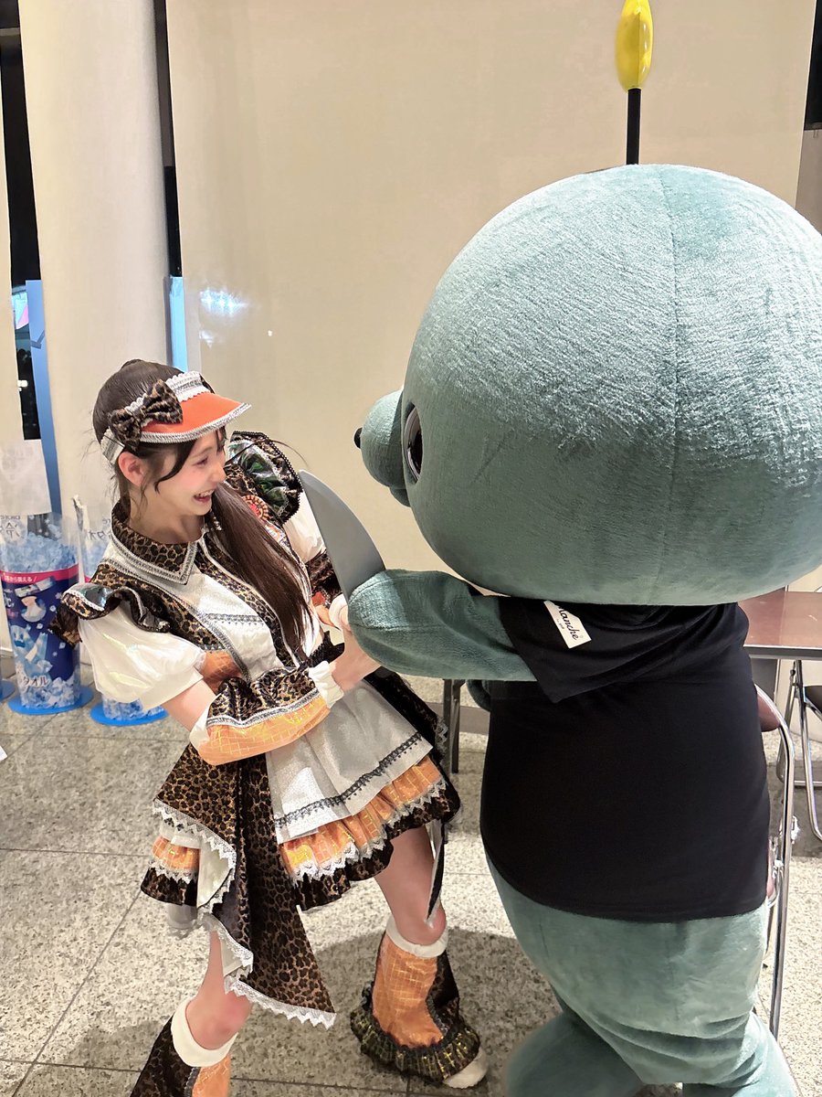 nimo_nanakoro's tweet photo. 喧嘩なるかと思ったあぶね(汗)
#TIF2026 #教育番組 #タマ https://t.co/bExSt1tjnV