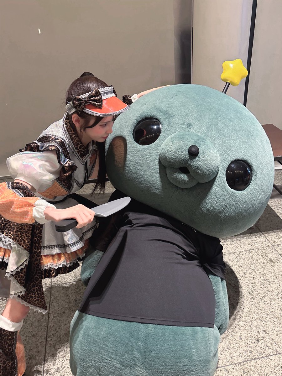 nimo_nanakoro's tweet photo. 喧嘩なるかと思ったあぶね(汗)
#TIF2026 #教育番組 #タマ https://t.co/bExSt1tjnV