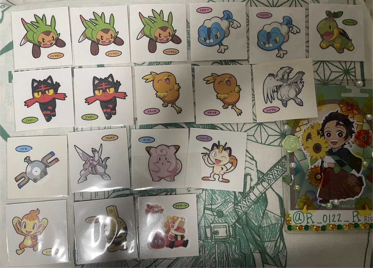 R_0122_R's tweet photo. 【交換】ポケモンパン シール
譲▶︎画像1
求▶︎画像2枚目
※郵送可能な方
※1と書いてないものは各2 https://t.co/OIjqwBbpkX