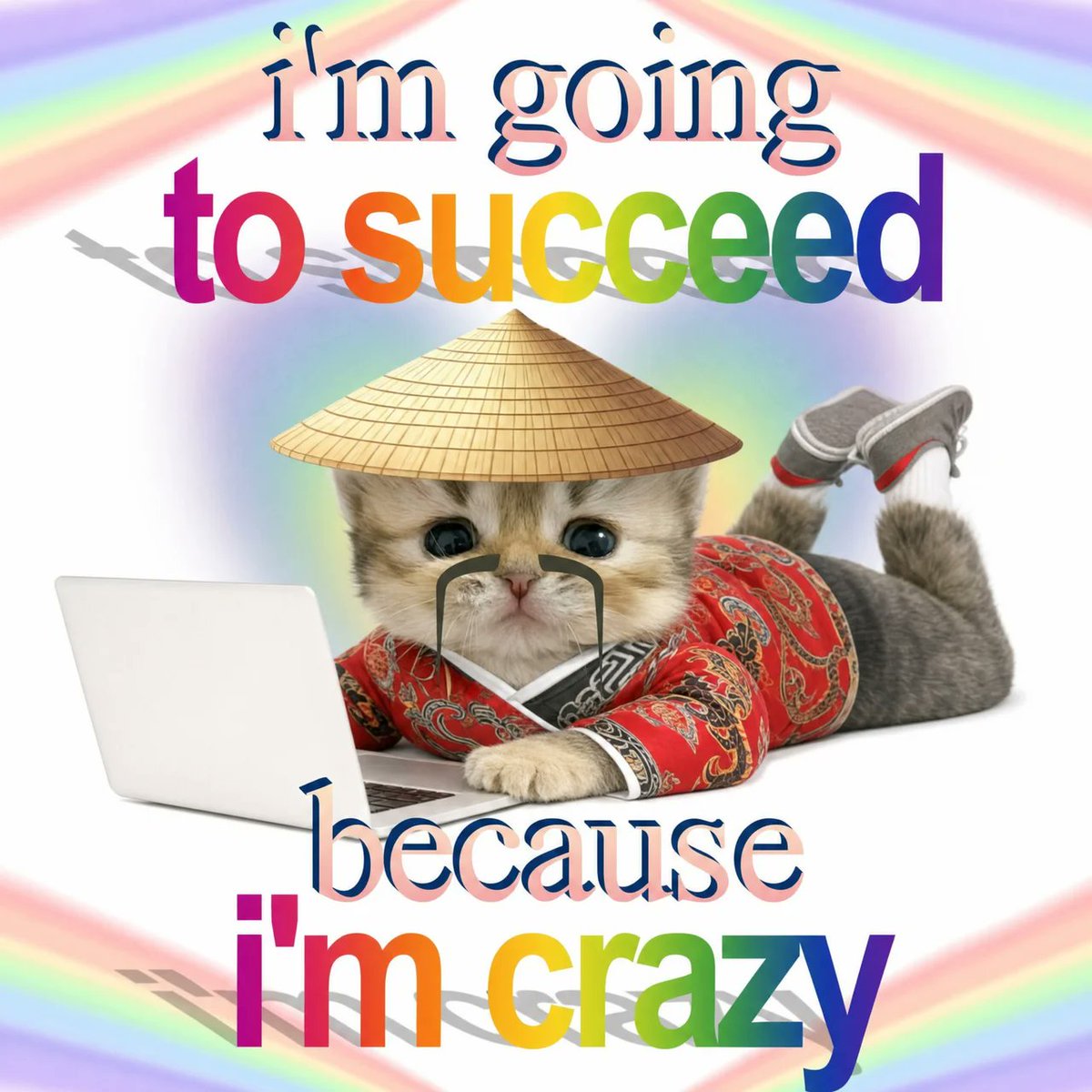Memchoin's tweet photo. Rong term meme coin.  

Big future. Huuge.  

Think biggeh. https://t.co/yoLfDbAA31