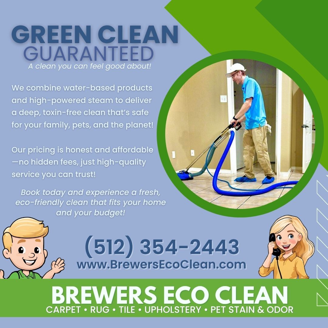 BrewersEcoClean's tweet photo. 🌿 Clean shouldn’t come with trade-offs. Strong on buildup, safe for the space you live in. #EcoFriendly #AustinHomes #BestClean

📲 Call now: (512) 354-2443 or visit https://t.co/EmhLdoiA1N for more info. https://t.co/IFiCcOzw99