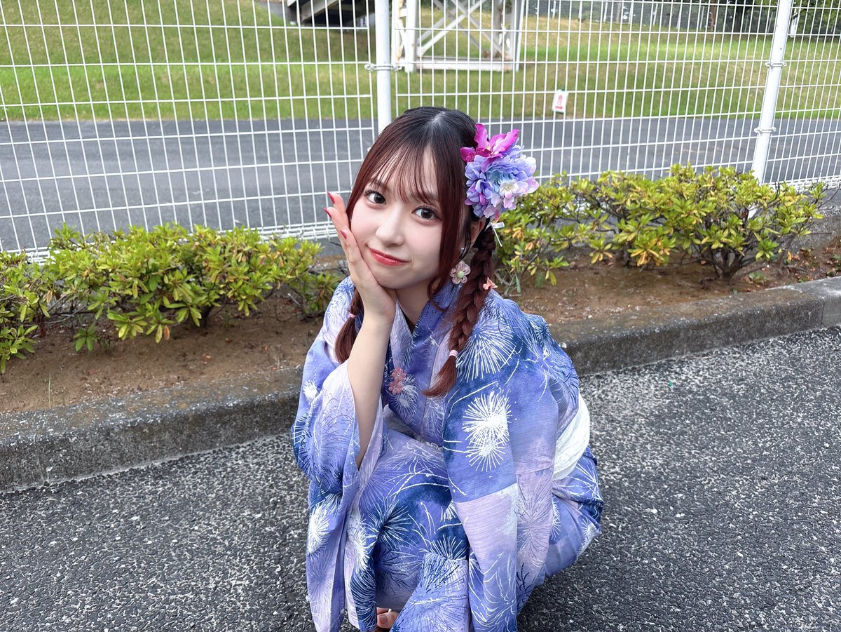 volonethenext's tweet photo. 浴衣姿可愛い🫰

 #橋本陽菜　　#はるpyon
 #AKB48 https://t.co/Bpsk4Uv5yC
