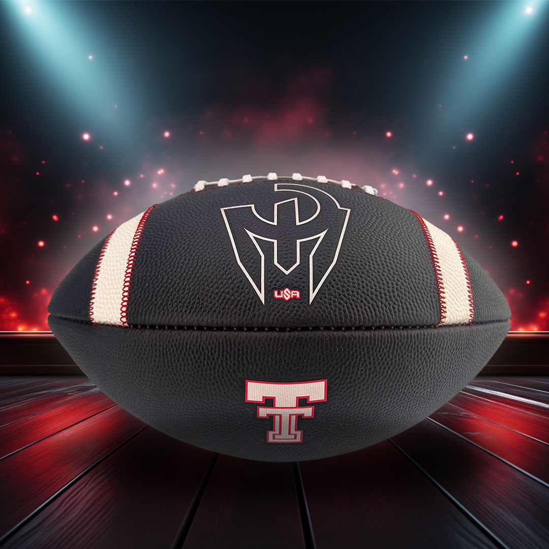 BigGameUSA's tweet photo. The Official Texas Tech Gladiator Game Ball.

🔗👉 https://t.co/uZKbWwZ1eq

#WreckEm #TexasTechFootball  #BigGameFootballFactory https://t.co/C5ZJiLrIPU