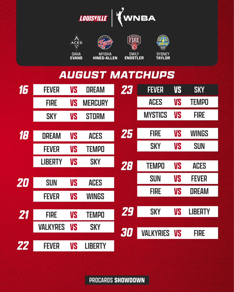 LouisvilleWBB's tweet photo. Watch your favorite #ProCards in action this month!โก๏ธ
#GoCards https://t.co/RK8msc2TM8