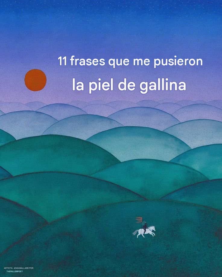 Paamee_Ortiz's tweet photo. 11 Frases Que Me Pusieron La Piel de Gallina.

🧵 https://t.co/5EQD9R7ojL