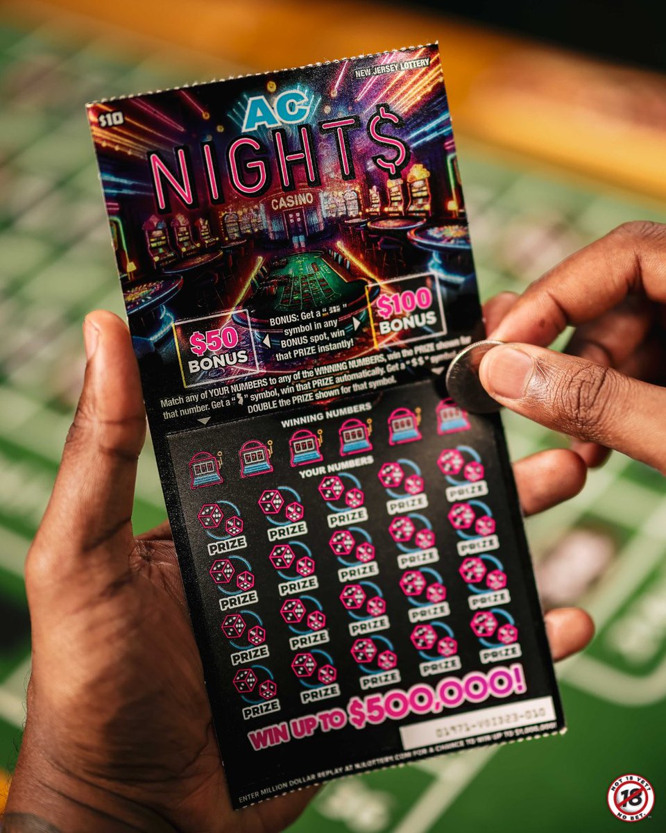 NJLottery's tweet photo. We are entering the last full month of summer! 🌞 Haven't had time for that trip to Atlantic City? Why not try our $10 AC NIGHT$ Scratch-Offs? 🎰 For Scratch-Offs game odds, visit https://t.co/LTUjX9ZRRv! #ScratchOffsSaturday https://t.co/hPR8XmAhYV