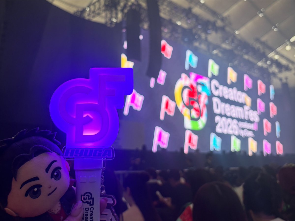 com_hyuchin's tweet photo. 2026.7.30 🏴‍☠️💟

CDF2026 LAST東京ドーム🫶🏻💞

最初から最後まで楽しすぎた😵‍💫
アプグレ外れたけど人生初アリーナであっちゃんの登場激近だし、トロッコでひゅうがくん鬼近くまで来てくれたし幸せ🤦‍♀️

みゆがいっちばん好きなビジュだったのがもう嬉しすぎたんだ～😍

 #CDF
 #CDF2026
 #コムドット https://t.co/a0fd6hMkpW