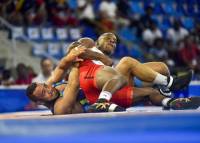 gpppmatanzas's tweet photo. Juegos Deportivos regionales. El final de la lucha libre (m) lo de Cuba resultó histórico. Conquistó dos oro: Geannis Garzón (74kg) y Arturo Silot (97 kg), y bronces de Carlos Méndez (65 kg), Lázaro Hernández (86 kg) y  Yosenky Castañeda (125 kg).
#GobMtz #Deportes https://t.co/6OvzeX71FA